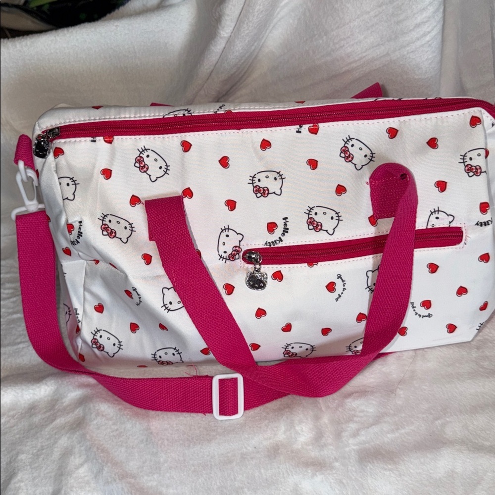 Super cute Hello Kitty duffle bag